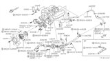 Diagram for Nissan Pathfinder Cooling Hose - 14055-V5010