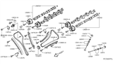 Diagram for Nissan Pathfinder Timing Chain - 13028-ZK01C