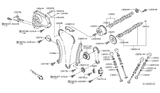 Diagram for Nissan Juke Camshaft Seal - 13042-3HD0A