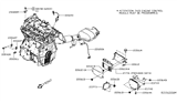 Diagram for Nissan Engine Control Module - 23703-6CA3A