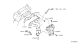 Diagram for Nissan Pathfinder Exhaust Heat Shield - 16590-EA200