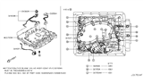 Diagram for Nissan Frontier Valve Body - 31705-62X5B