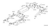 Diagram for Nissan Quest Exhaust Flange Gasket - 20692-24U0A