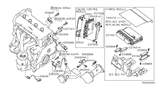 Diagram for Nissan GT-R Camshaft Position Sensor - 23731-JA11B