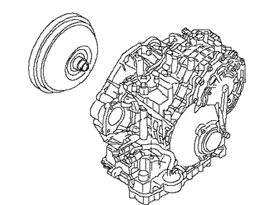 Nissan Rogue Transmission Assembly - 31020-3VX1D