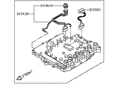 Nissan 31705-08X5D Valve Assembly-W/O Programming Control