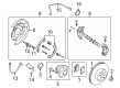 Diagram for Nissan Sentra Spindle Nut - 40262-4GA0D