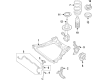 Diagram for Nissan Sentra Spindle Nut - 01223-A0111