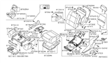 Diagram for Nissan Frontier Seat Switch - 25500-ZK30D