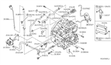 Diagram for 2007 Nissan Quest Transmission Assembly - 31020-89X01