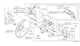 Diagram for Nissan Hardbody Pickup (D21) Brake Pad Set - D1060-11P28