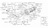 Diagram for 1984 Nissan 200SX Transmission Assembly - 31020-X8361