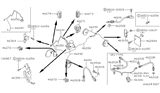 Diagram for Nissan 200SX Hydraulic Hose - 46211-01A08