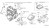 Diagram for Nissan Pathfinder Engine Control Module - 23703-3JV0A