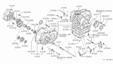 Diagram for Nissan Versa Drain Plug - 08931-3041A