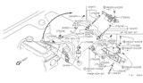Diagram for Nissan 200SX Fuel Injector - 16603-P8210