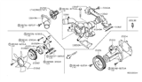 Diagram for Nissan Armada Thermostat - 21200-AD201