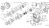 Diagram for Nissan Frontier Torque Converter - 31100-90X14