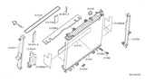 Diagram for Nissan Frontier Radiator Support - 21555-EA210