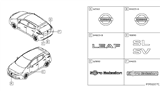 Diagram for 2020 Nissan NV Emblem - 90890-JX00A