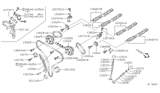 Diagram for Nissan Frontier Timing Chain - 13028-7Y010