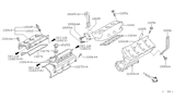 Diagram for Nissan Pathfinder Valve Cover Gasket - 13270-ZA010
