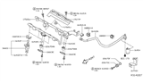 Diagram for Nissan Sentra Fuel Injector O-Ring - 16618-8J010