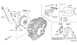 Diagram for Nissan Murano Transmission Assembly - 31020-1XE1C