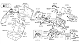 Diagram for Nissan Xterra Cylinder Head Bolts - 08156-61633