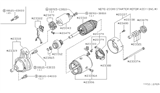 Diagram for Nissan 200SX Starter Drive - 23312-Y0700