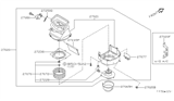 Diagram for Nissan 200SX Blower Motor Resistor - 27150-8B700