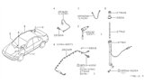 Diagram for Nissan Frontier Antenna Cable - 28242-3S501