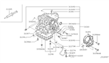 Diagram for Nissan Altima Transmission Pan - 31390-1XE0A