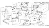 Diagram for Nissan Maxima Power Steering Reservoir - 49180-8J000