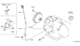 Diagram for 2011 Nissan Cube Transmission Assembly - 31020-1XC6B