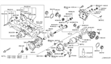 Diagram for Nissan Cube Body Mount Hole Plug - 01658-02133