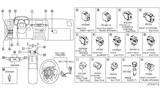 Diagram for Nissan Seat Heater Switch - 25500-1GR0A