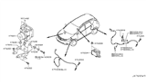 Diagram for Nissan Armada Yaw Sensor - 47931-9FF0B