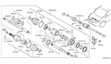Diagram for Nissan CV Boot - C974A-1JA0A