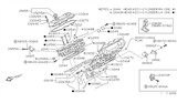Diagram for Nissan Van Cylinder Head Bolts - 11057-H5000
