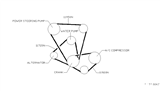 Diagram for Nissan Pathfinder Serpentine Belt - 11720-V5001