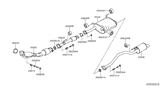 Diagram for Nissan Sentra Exhaust Flange Gasket - 20695-5TA0B