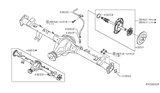 Diagram for Nissan NV Wheel Seal - 43252-1PA0A