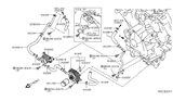 Diagram for Nissan Armada Oil Cooler Hose - 14053-1LA1A