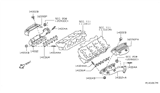 Diagram for Nissan Pathfinder Exhaust Heat Shield - 16590-EA210