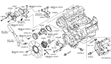 Diagram for Nissan Cooling Fan Bracket - 21046-EA200
