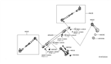 Diagram for Nissan Drag Link - 48510-1PA0A