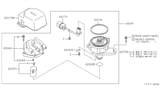 Diagram for Nissan Sentra Distributor Rotor - 22157-54C01