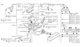 Diagram for 1993 Nissan Axxess Intake Manifold Gasket - 14035-40F00