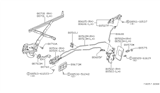 Diagram for Nissan Datsun 310 Door Latch Assembly - 80502-M3001